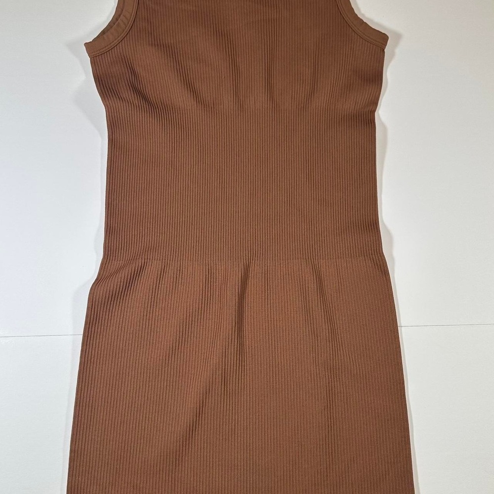 OQQ‎ ribbed body con midi dress small